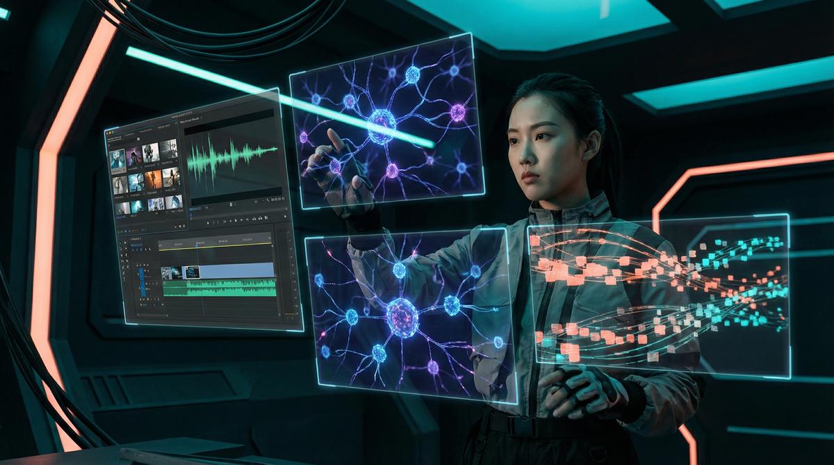 高跟踩踏AI视频技术